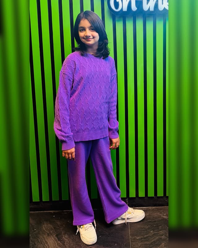 Instagram post by @exquisite_quratinz for Pine Kids. Caption reads: #Collaboration with @FirstcryIndia Winter is here,....