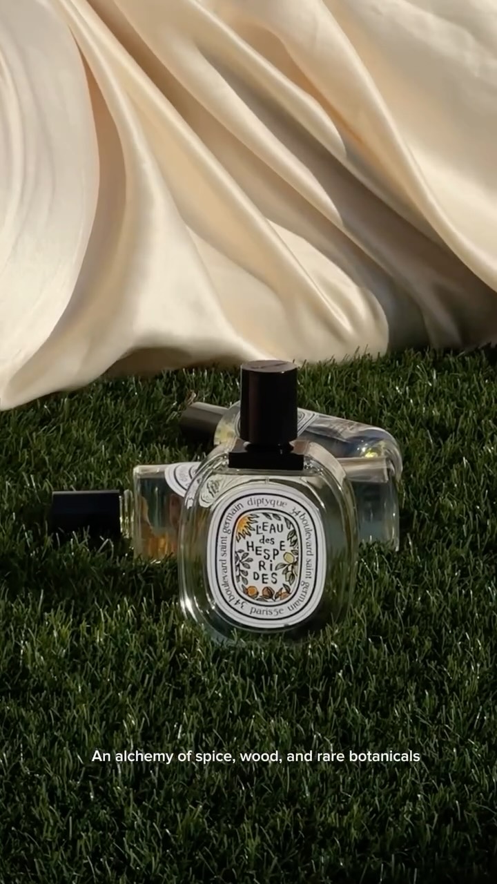 Instagram post by @aminavassa for Diptyque. Caption reads: Because summer doesn’t have to end… @diptyque lets....