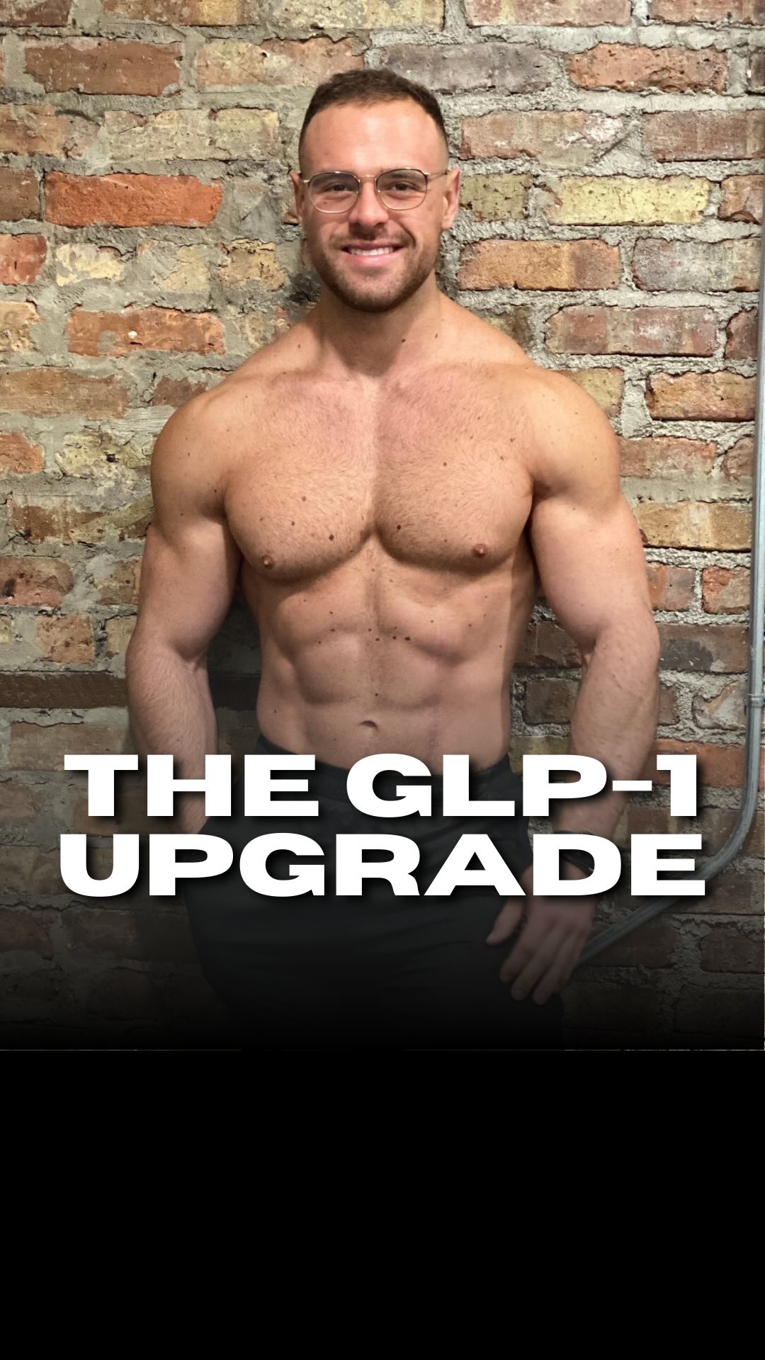 Instagram post by @christianpoulos for Inno Supps. Caption reads: Cutting calories and feeling like a 2008 Dell....