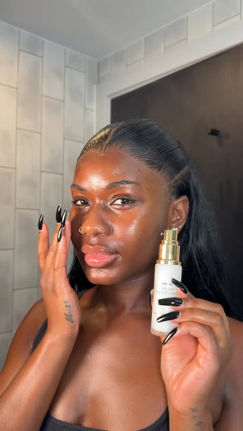 Instagram post by @billykiss for Space NK. Caption reads: My updated makeup routine, using all products from....