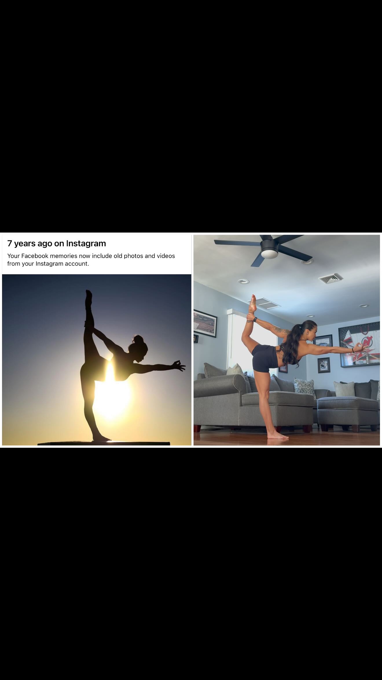 Instagram post by @laurasykora for Alo Yoga. Caption reads: Many will not find this “inspiring” and that’s ok.....