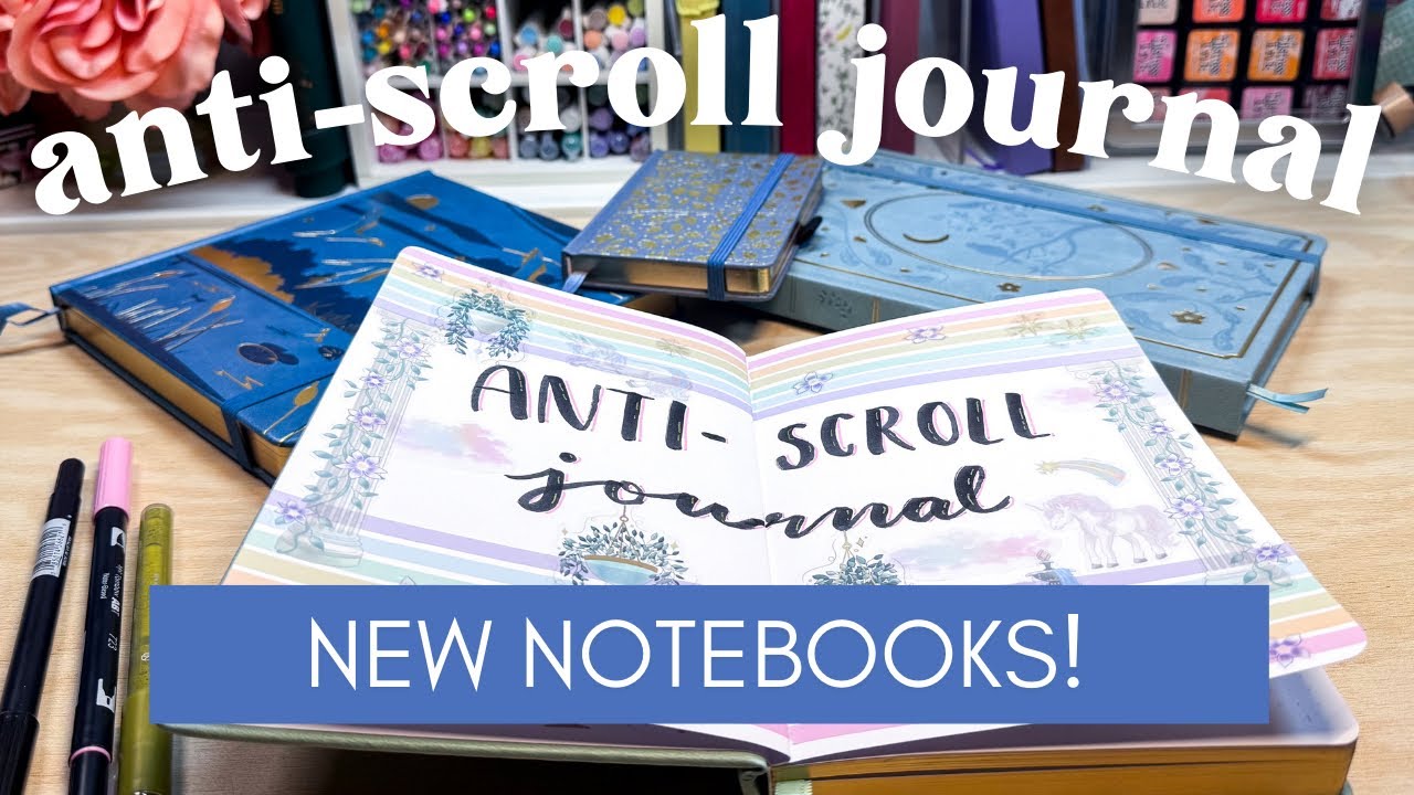 YouTube post by @amyplansthings for – Stationery Pal. Caption reads: Quit Scrolling: How to Set Up an Anti-Scroll....