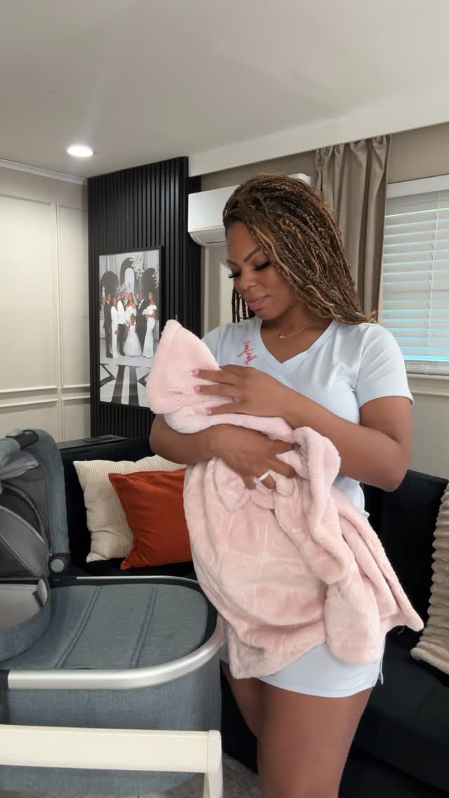 Instagram post by @blacklovepage for Bump Boxes. Caption reads: How many times can I say 'nope, still pregnant'?....