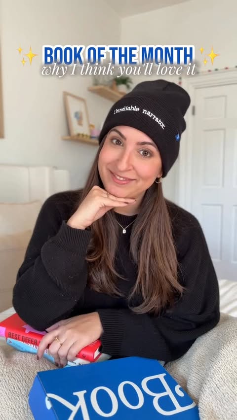 Instagram post by @adiinthelife for BookoftheMonth. Caption reads: I can’t believe I get to say that I’m partnering....