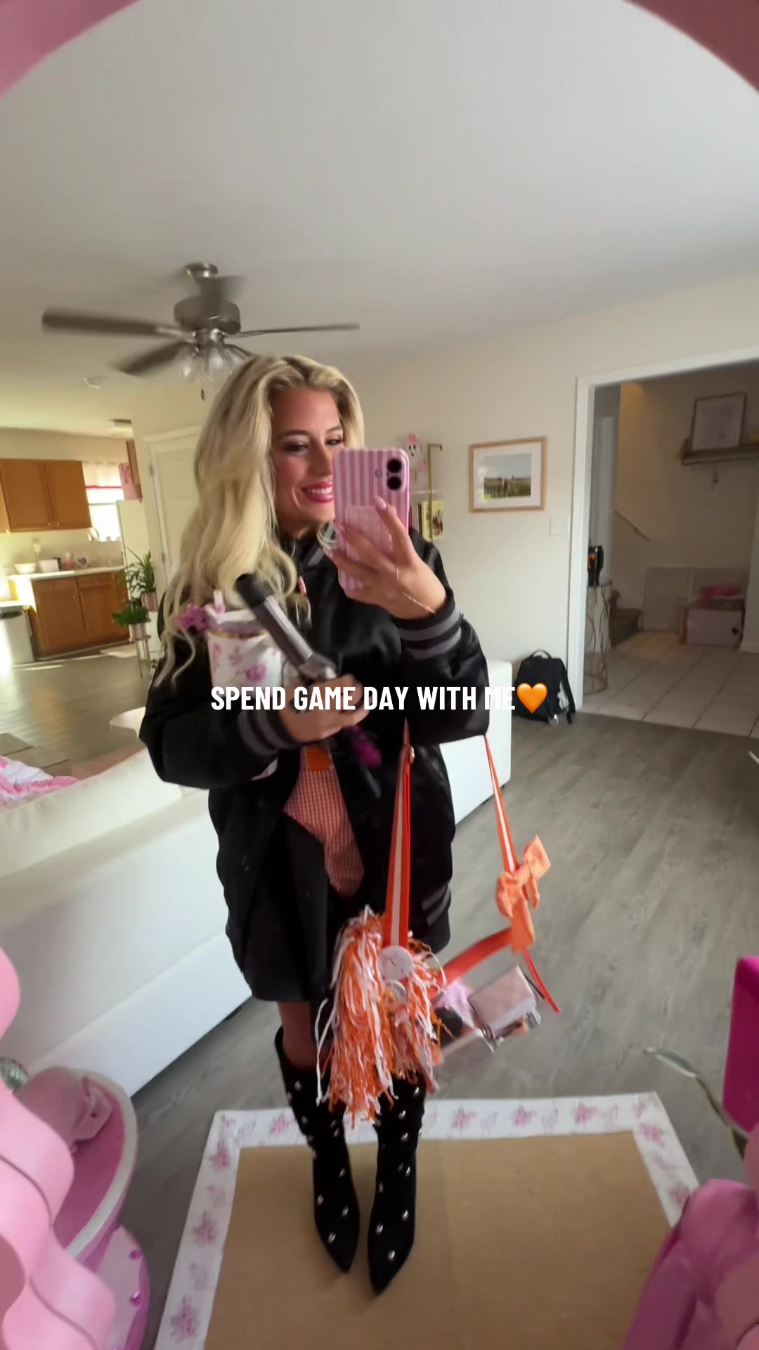 TikTok post by @b_woodard for SeatGeek. Caption reads: Go sports!!!! Thank you @SeatGeek for the most....