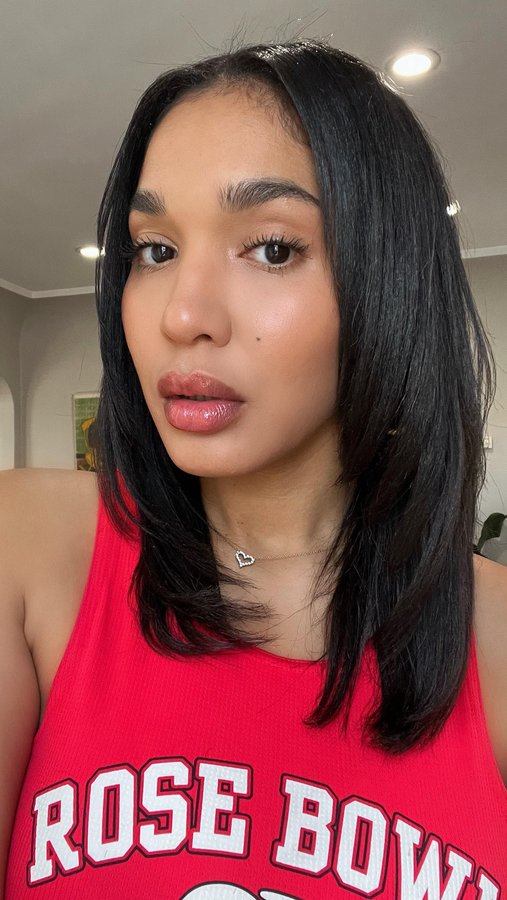 Instagram post by @yaris_sanchez for Volition Beauty. Caption reads: ✨ IT’S HAPPENING! ✨ My hair mask with....