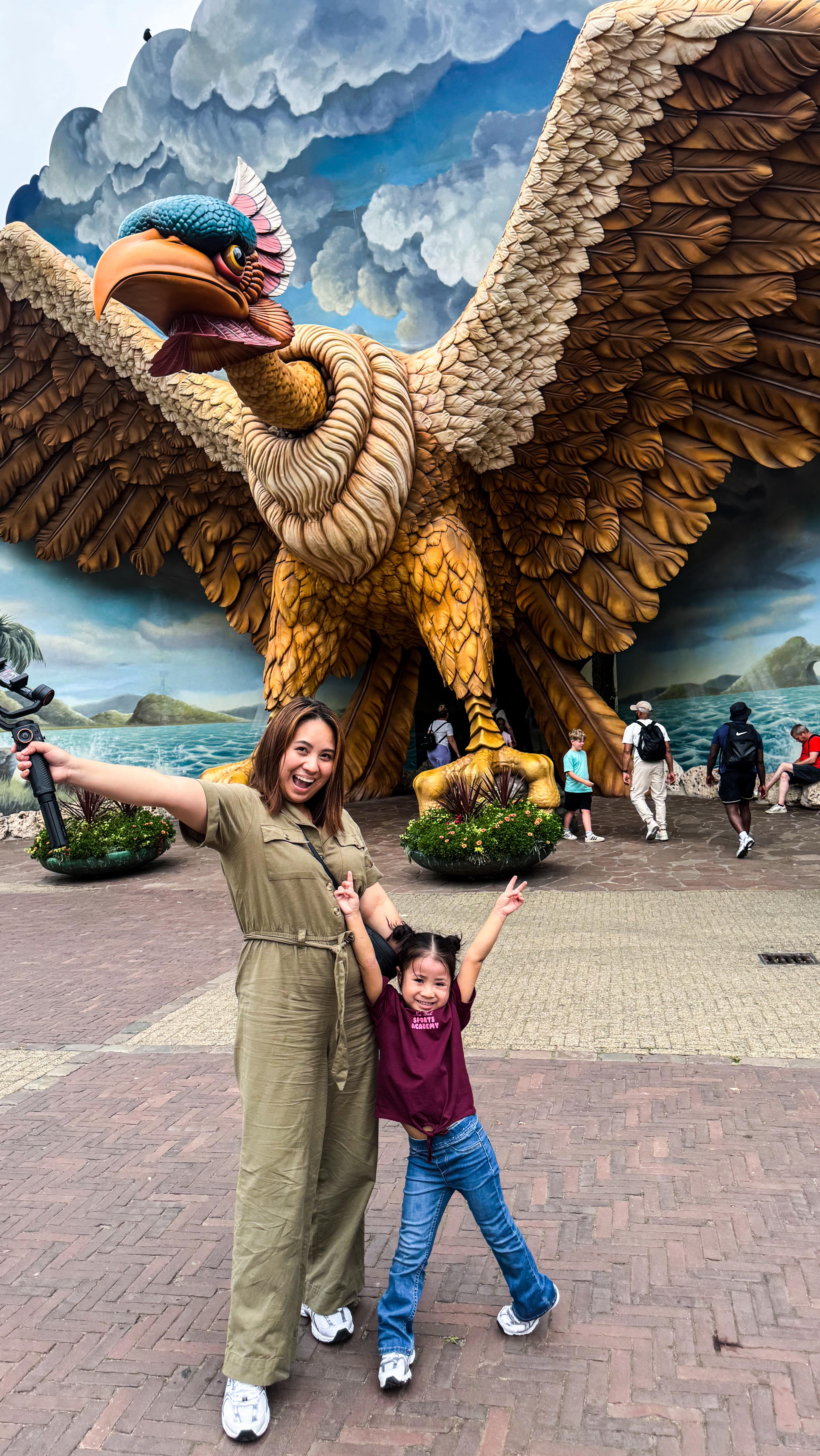Instagram post by @raisingislainlondon_ for Efteling. Caption reads: Efteling - where fairy tales come alive! 🏰 AD |....