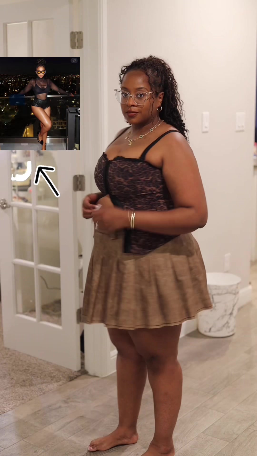 TikTok post by @c_u_t_e761 for Popilush. Caption reads: This is one of the best corsets out here if you....