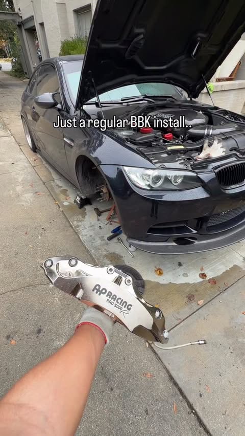 Instagram post by @sloww_m3 for BlackVue. Caption reads: [...] to plan?😅 sponsors: @carbonklasse....