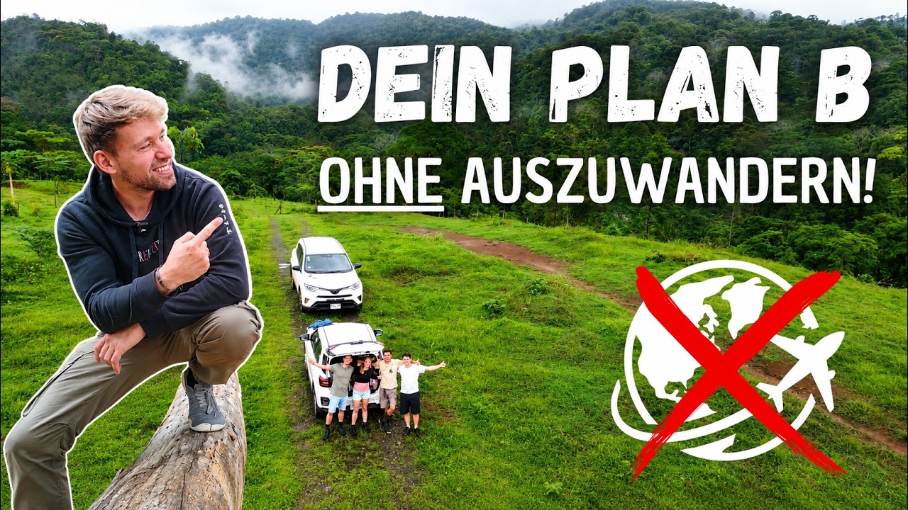YouTube post by @Familie_Freigeist for Pexels. Caption reads: ➤ YOU DON’T HAVE TO EMIGRATE TO LIVE MORE FREELY!....