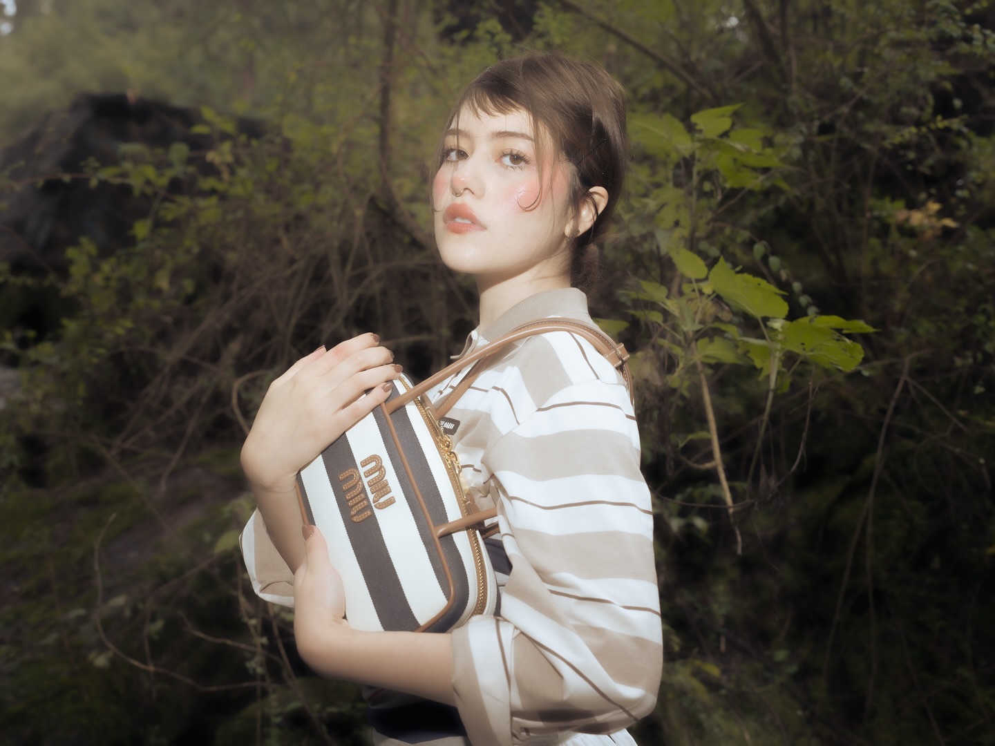 Instagram post by @dannespino for Miu Miu. Caption reads: a @miumiu summer⋆.𐙚 ̊ #ad

#MiuMiu #MiuBeau.