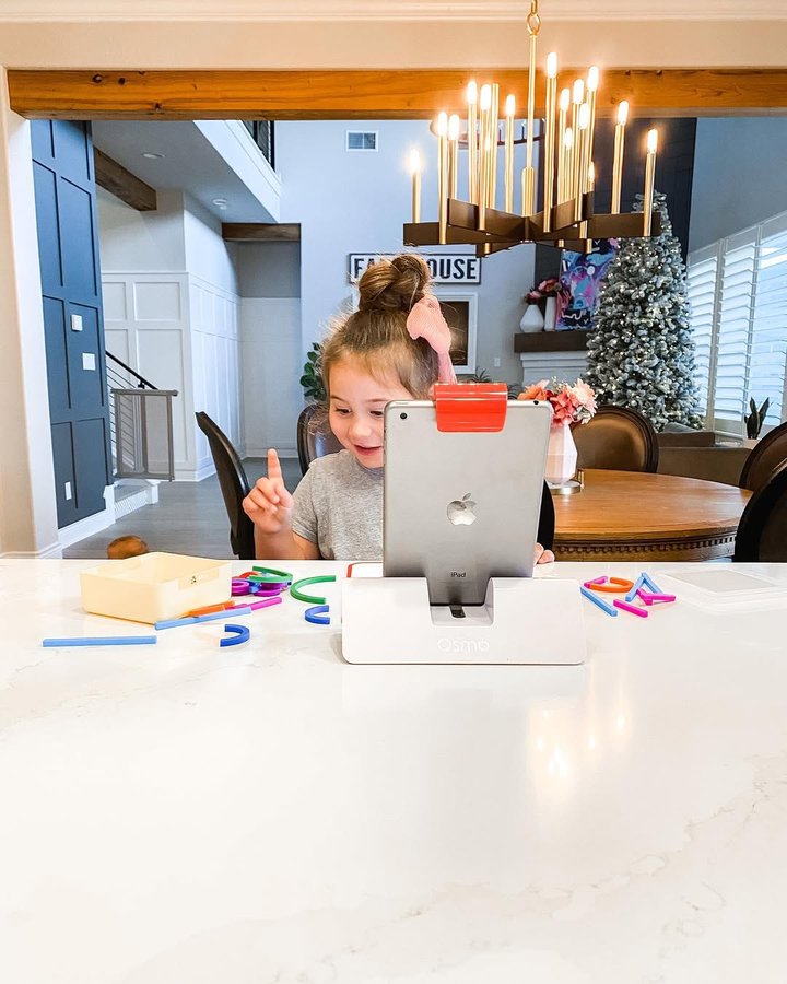 Instagram post by @sixandboe for play Osmo. Caption reads: #sponsored Ok are you ready for an amazing....