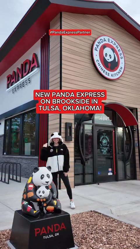 Instagram post by @mary.hatheway for Panda Express. Caption reads: #PandaExpressPartner There is a new Panda Express....