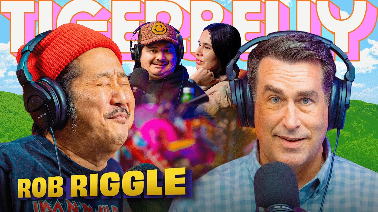 YouTube post by @TigerBelly for Ridge. Caption reads: Rob Riggle & the Courage Walk | TigerBelly 530.