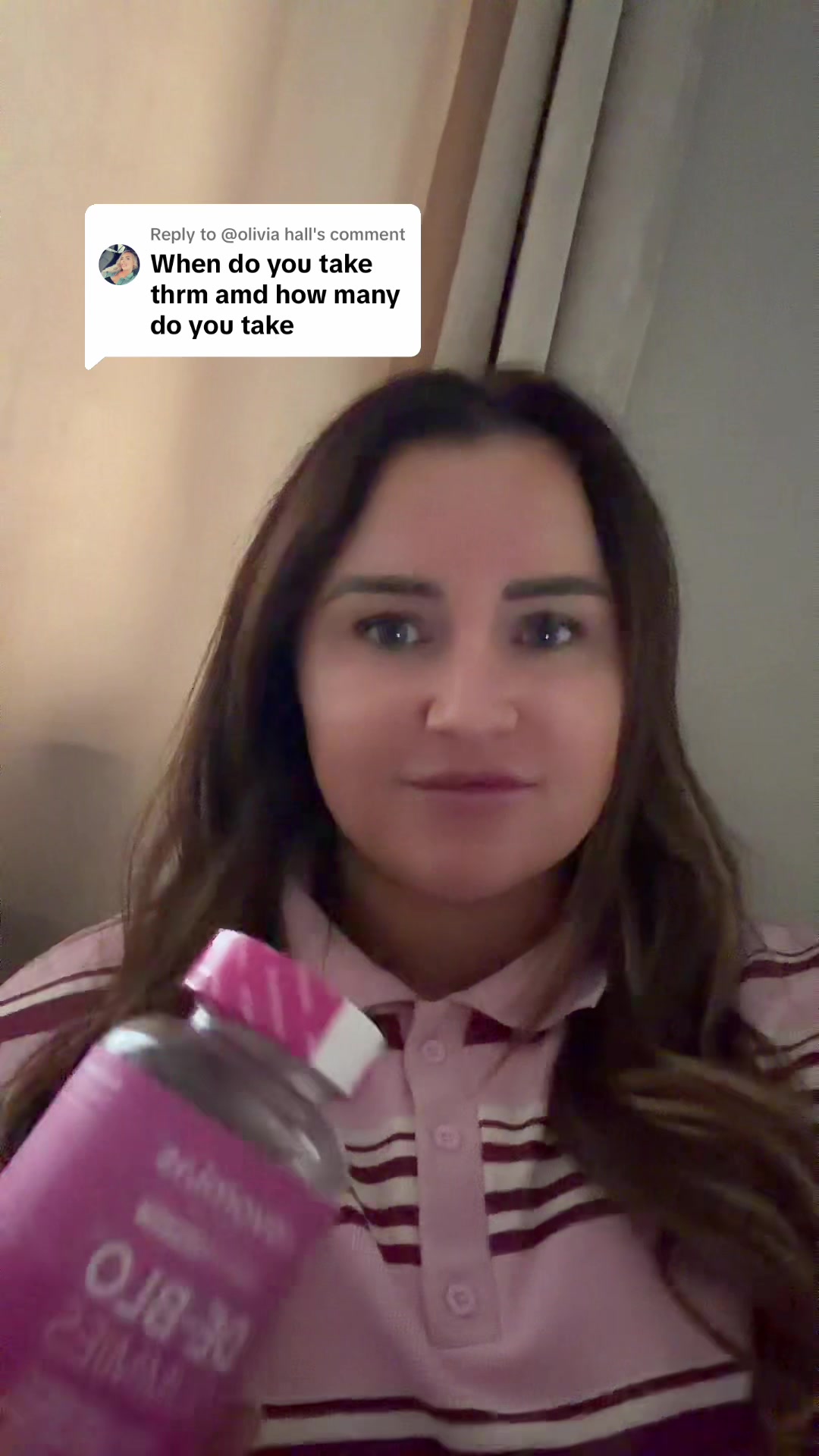 TikTok post by @amykelly2191 for Novomins. Caption reads: [...] #guthealth #immunesystem @Novomins Ireland....