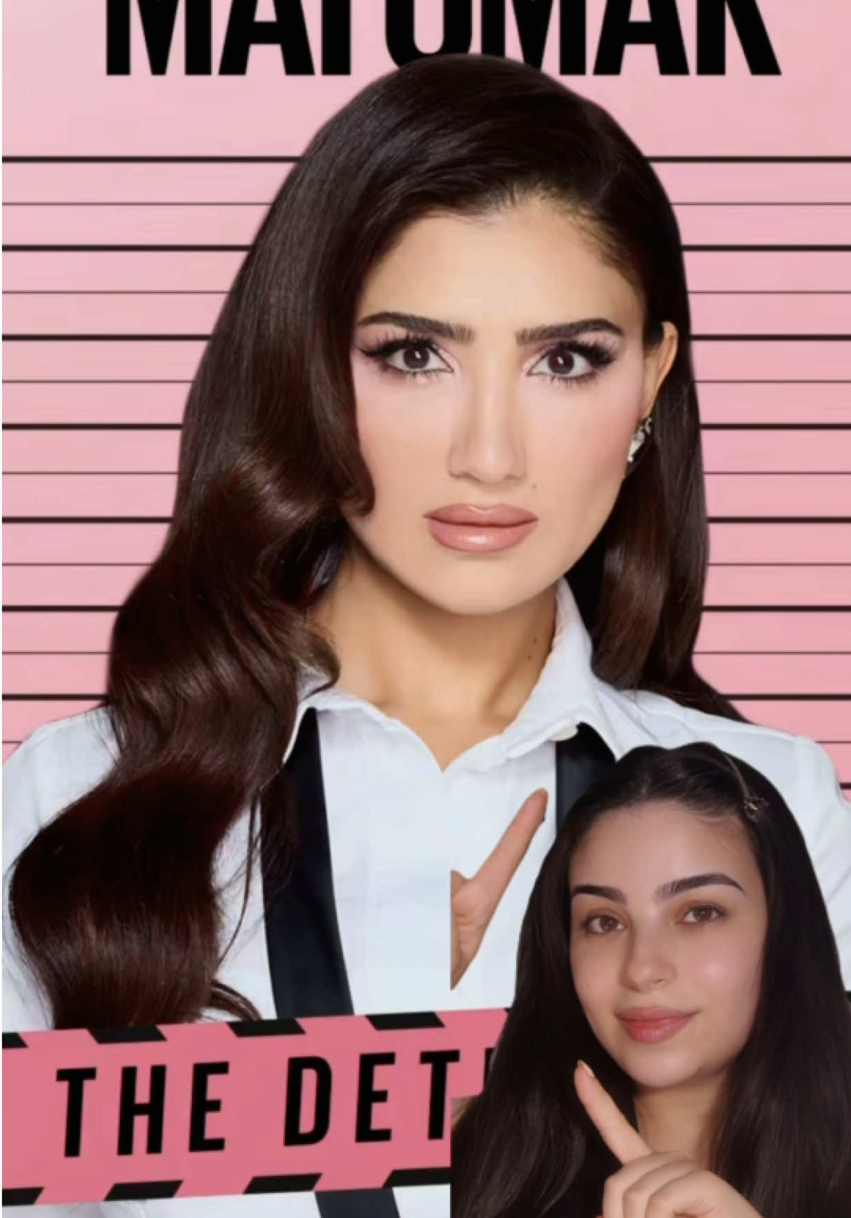 TikTok post by @sewargharz for Maybelline Arabia. Caption reads: [...] me know in the comments section💕....