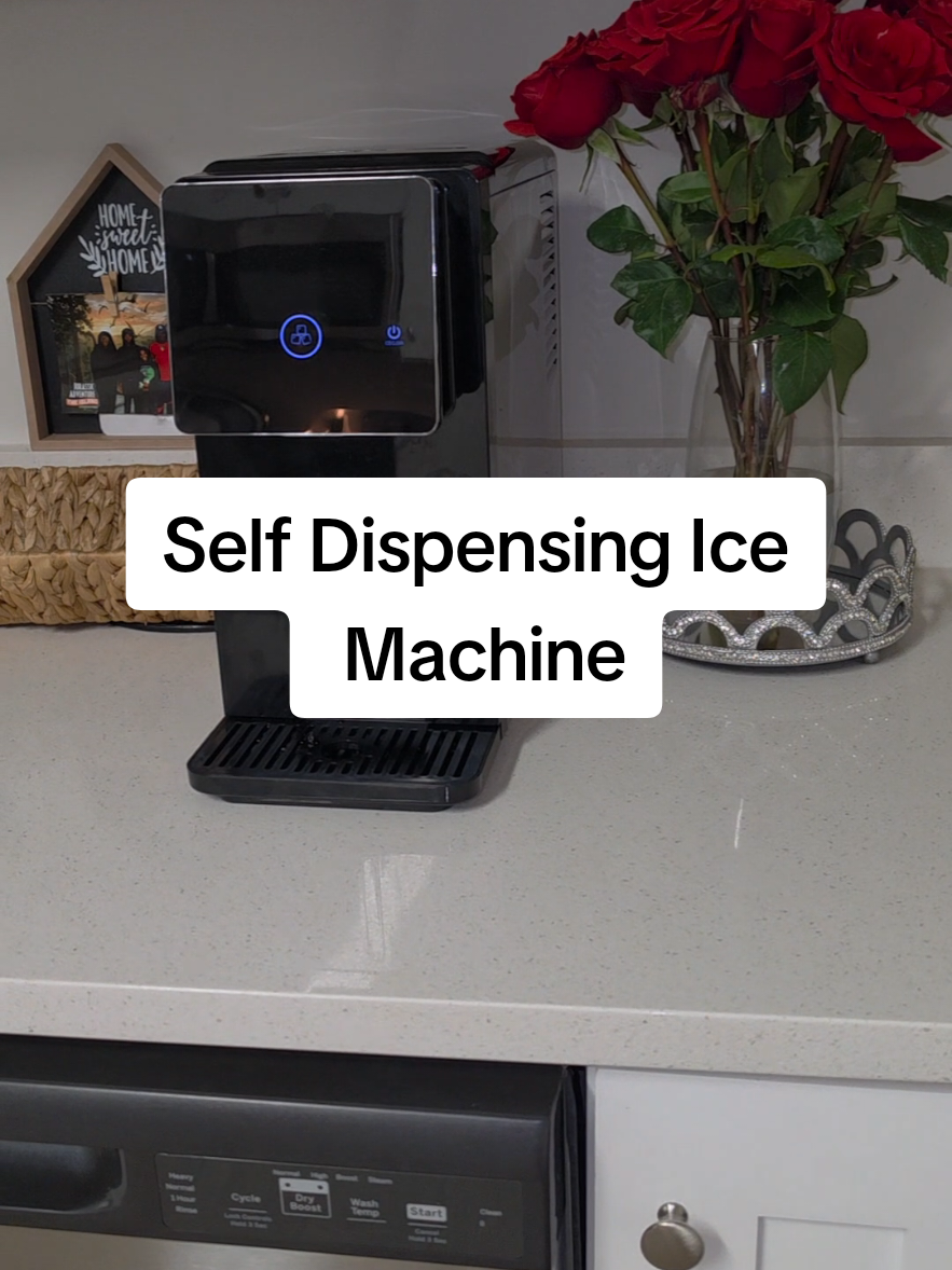 TikTok post by @cilver_with_a_c for Cowsar Appliance. Caption reads: [...] #icemachine #icelovers #cowsar @Cowsar....