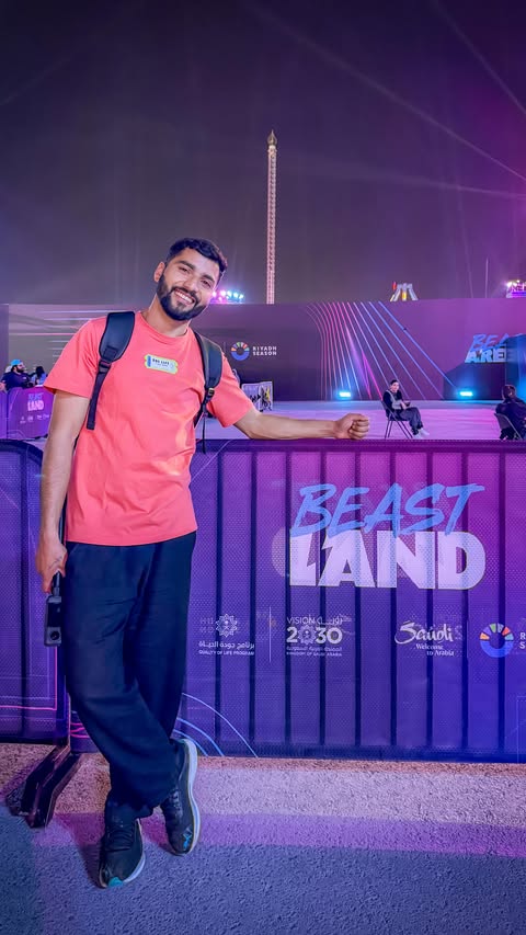 Instagram post by @shahid_mustafa1 for Visit Saudi. Caption reads: Day 3 in Riyadh… and this one was all about pure....