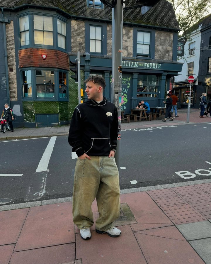 Instagram post by @antskicks for BBC ICECREAM. Caption reads: In the new @bbcicecream @jdsports 

AD.