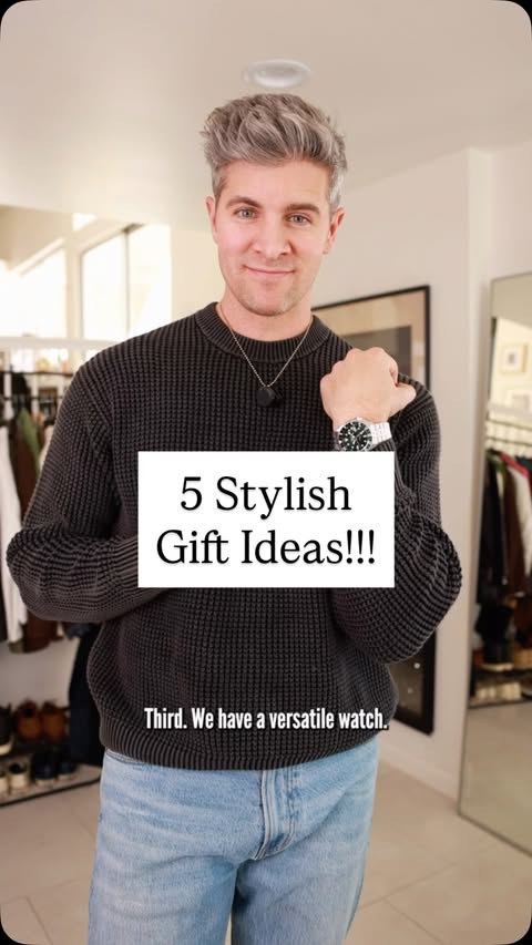 Instagram post by @parkeryorksmith for Seiko Watches. Caption reads: Gift Guide ft. @seikowatchusa Seiko 5 Sports SKX....