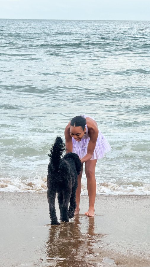 Instagram post by @happilycharisma for PURINA PRO PLAN. Caption reads: A Day in the Life of our sweet Sophie girl! Check....