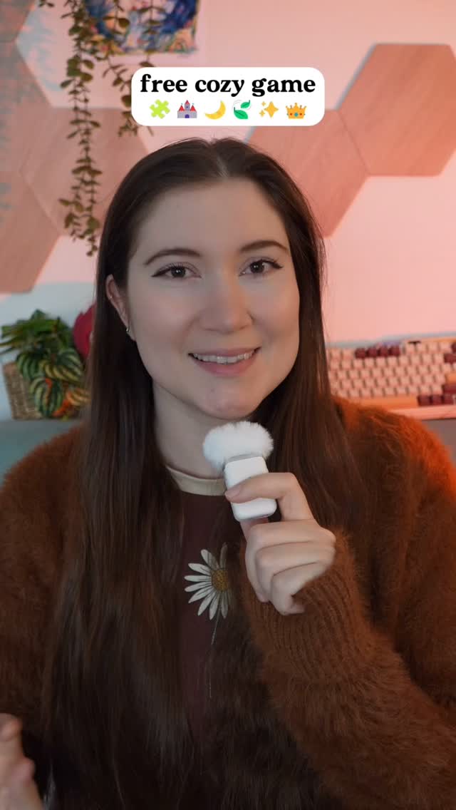 Instagram post by @cozywithronnie for Epic Games. Caption reads: Monument Valley is ✨FREE✨ on the Epic Games Store....