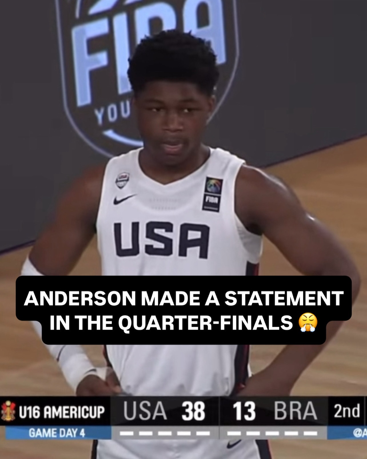 Instagram post by @nazshiftyy for Slate Milk. Caption reads: @nazshiftyy made a STATEMENT in the @americup....