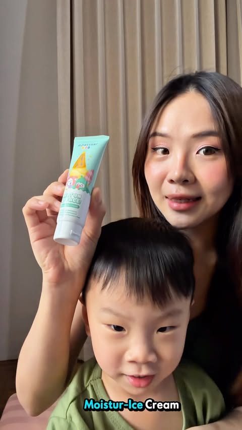 Instagram post by @jennielevina for AZARINE KIDS. Caption reads: Basic skincare azarine kids @azarinekids yg....