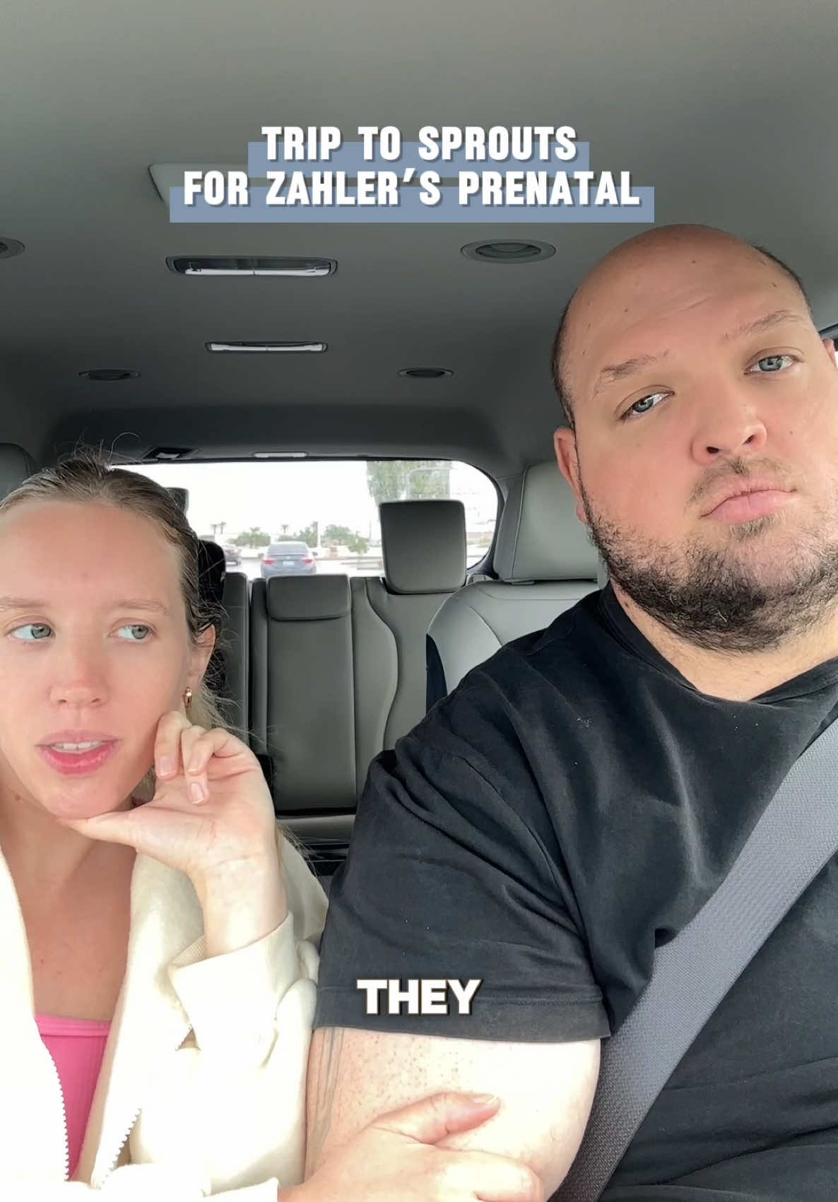 TikTok post by @lynwithoutline for Zahler Nutrition. Caption reads: So excited that @Zahler Nutrition Prenatal + DHA....