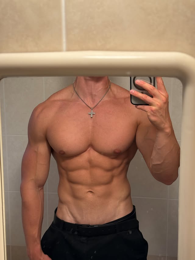 Instagram post by @aaronschoening for Jed North. Caption reads: give me my tan back 

.

@2discipline_ my coaching....