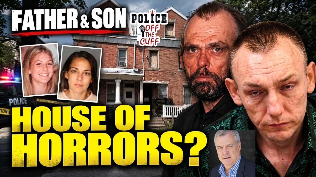 YouTube post by @policeoffthecuff for StreamYard. Caption reads: Inside the House of Horrors: Analyzing the....