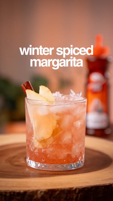 Instagram post by @itscocktailhour_ for Master of Mixes. Caption reads: Winter calls for spices in your drink, and....