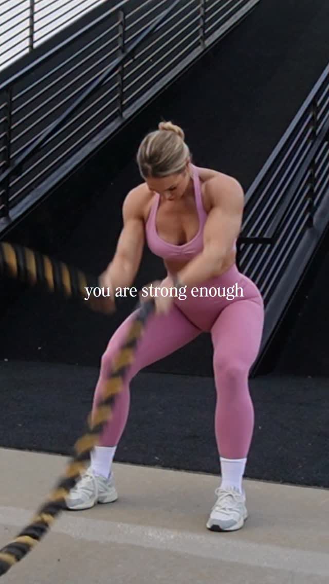 Instagram post by @thebestbritt for Buffbunny Collection. Caption reads: Not here to be small, quiet, or cute (okay, maybe....