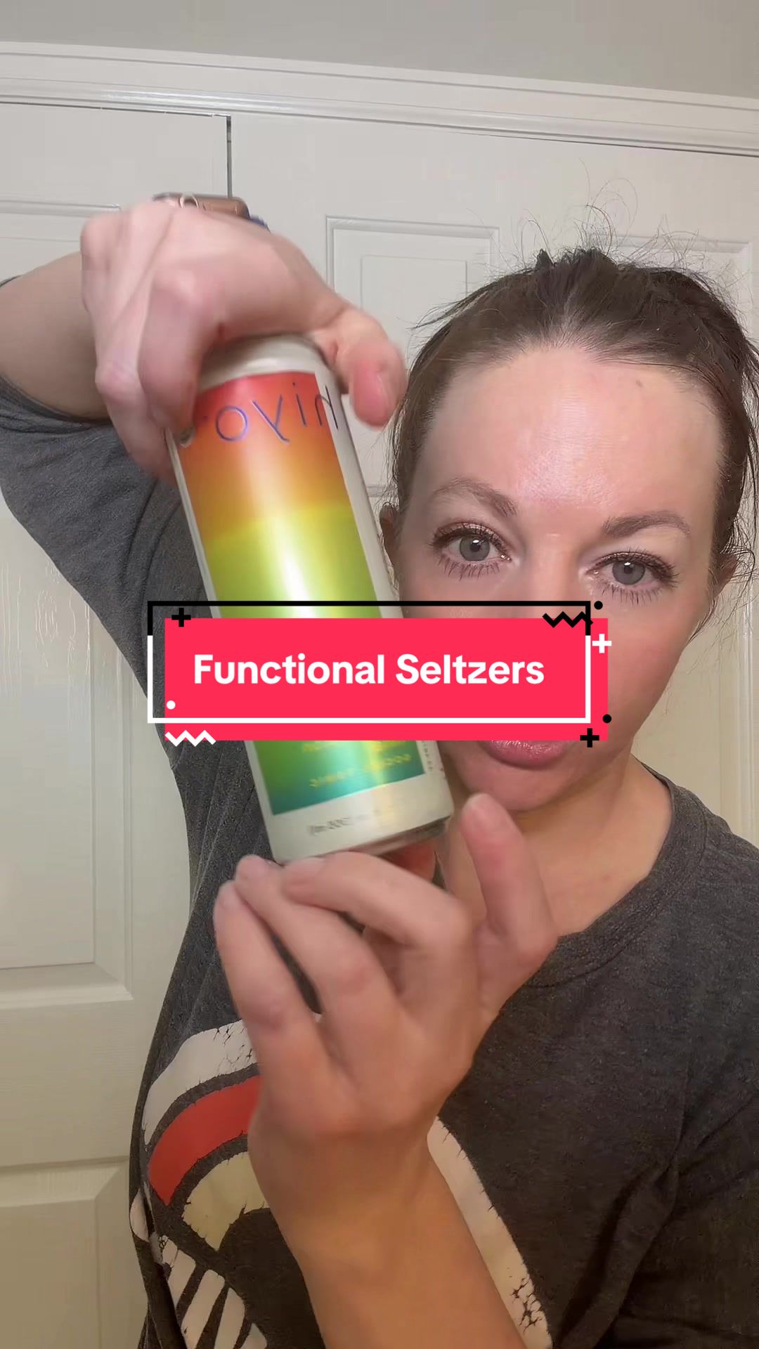 TikTok post by @homeschoolandcoldbrew for hiyo. Caption reads: [...] 12 pack because it’s really good! @drink....