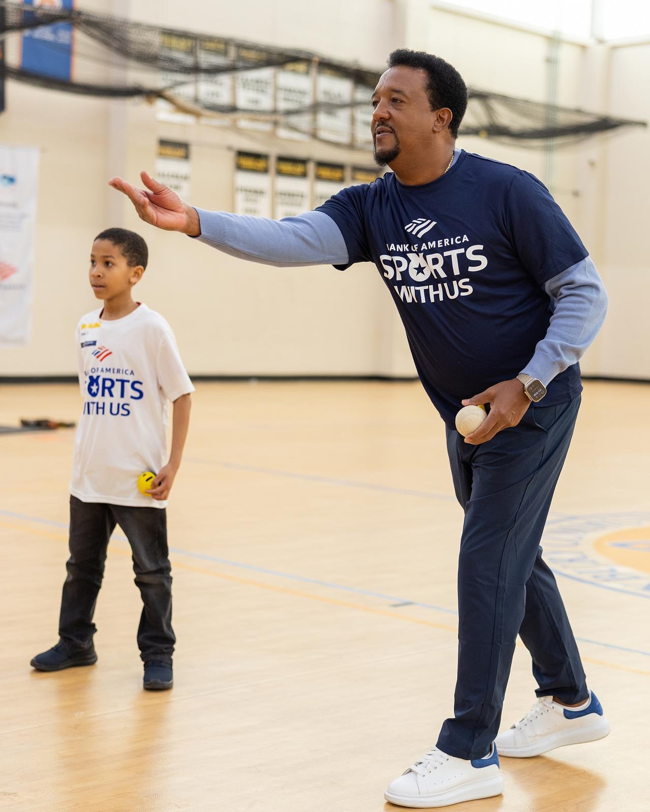 Instagram post by @45pedromartinez for Bank of America. Caption reads: #Ad I was so honored to be at this year’s....