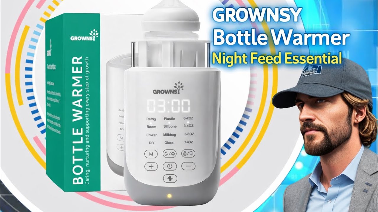 YouTube post by @WatsonsReviews for GROWNSY. Caption reads: #babyproducts#parenting#productreview....