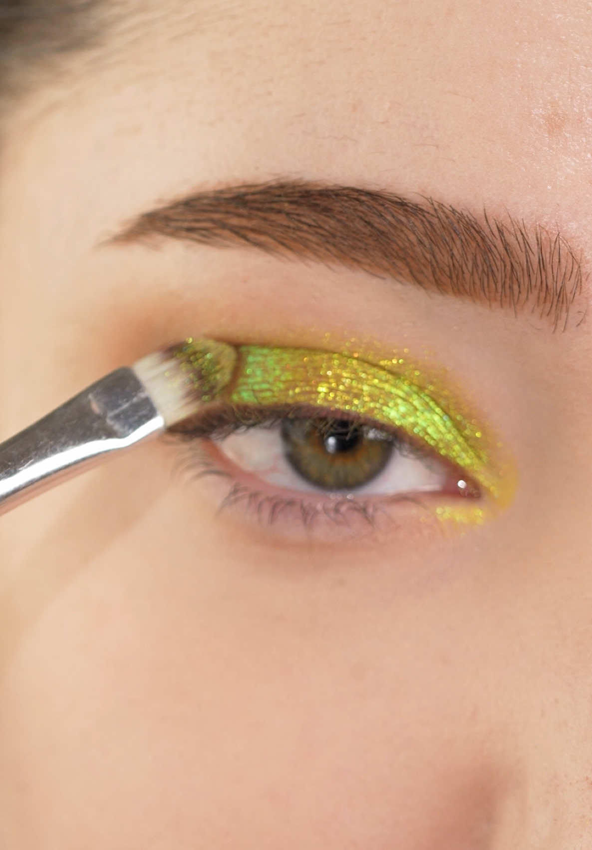 TikTok post by @micaelaladavis for Girlcult Cosmetics. Caption reads: [...] • were gifted/pr) 💚Eyeshadow- @Girlcult....