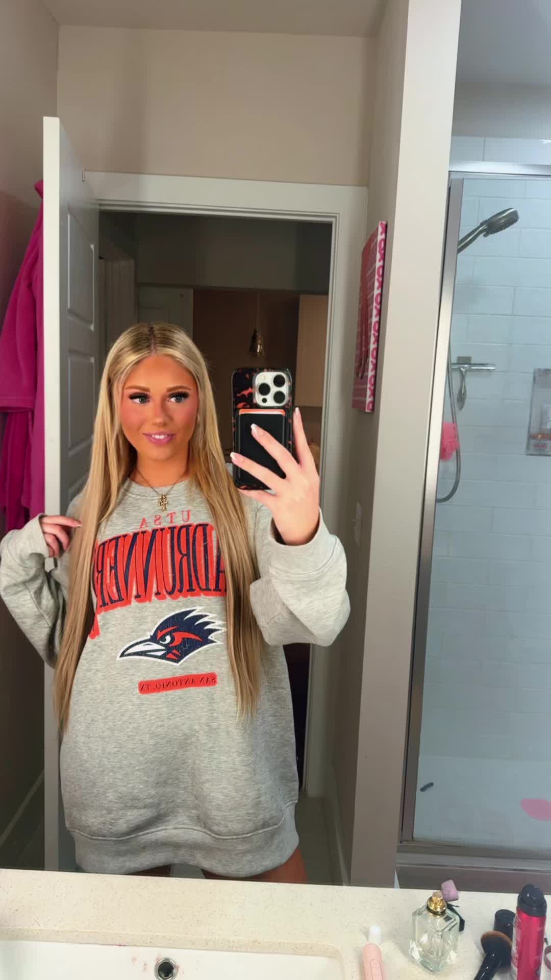 TikTok post by @brie_sauser for Kookastyle Hair Extensions. Caption reads: @kookastyle hair extensions kills it everytime....
