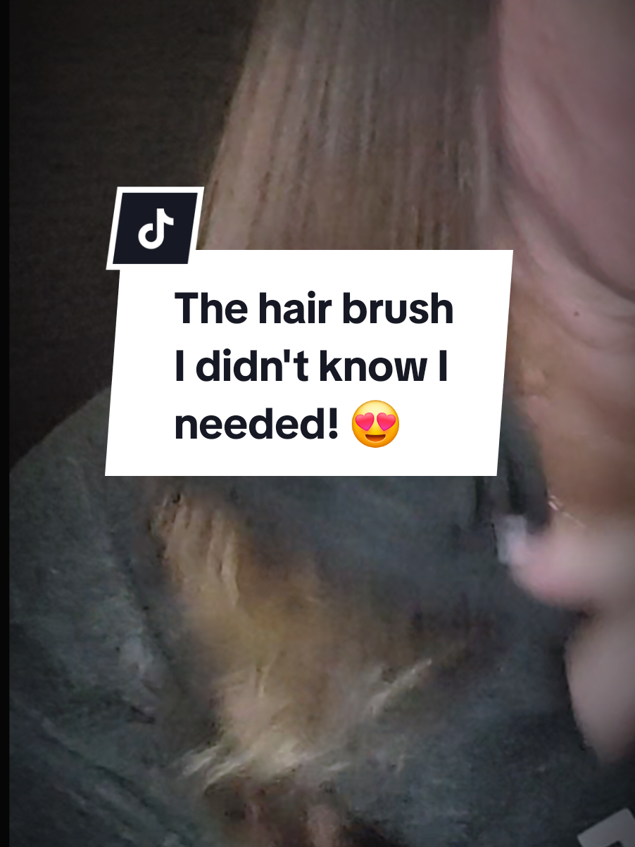 TikTok post by @alannamlakar for Cocomint Beauty. Caption reads: [...] #boarbristlebrush #hairjourney....