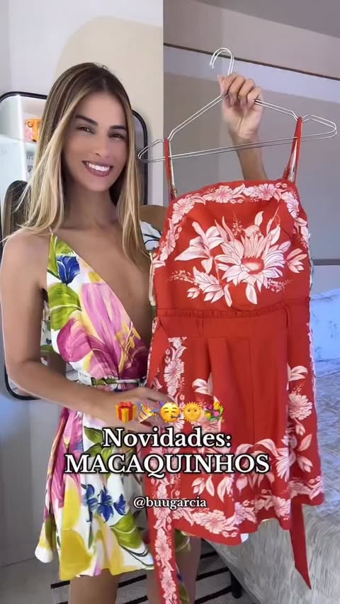 Instagram post by @buugarcia for FARM Rio. Caption reads: 🥳 30% EXCLUSIVO no APP a partir das 10:00
* Os....