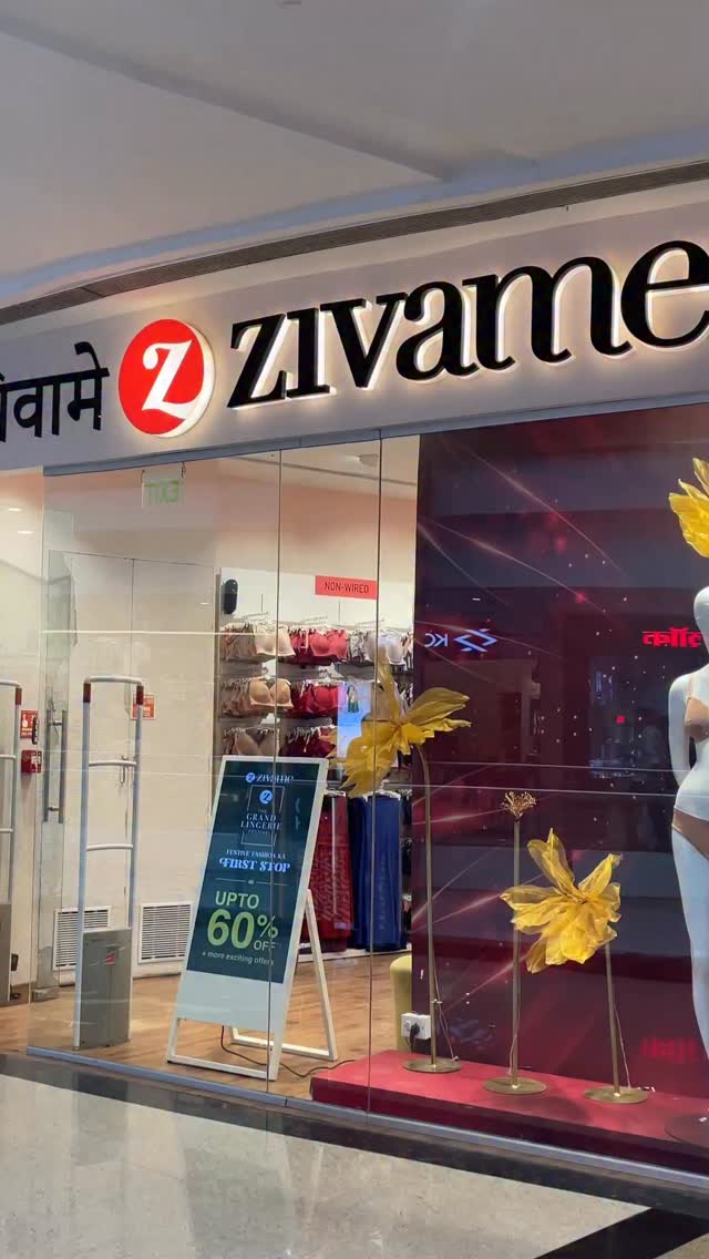 Instagram post by @shrav.creates for Zivame. Caption reads: Guys, I can’t believe this! 
So many options, AT....