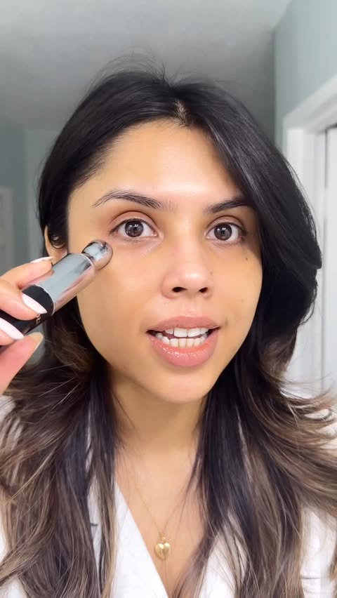 Instagram post by @withkratika for AMIRO Official. Caption reads: For everyone who feels like their dark circles....