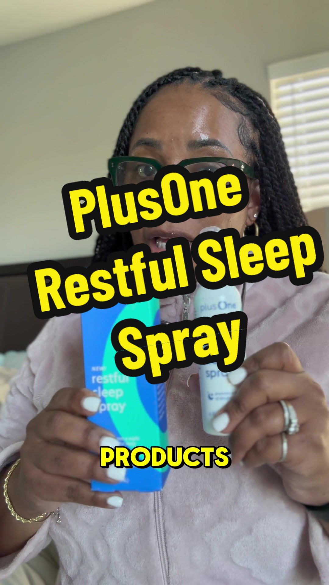 TikTok post by @justbeingmelani for MyPlusOne. Caption reads: #ad Perimenopause/Menopause/ Post Menopause pop....