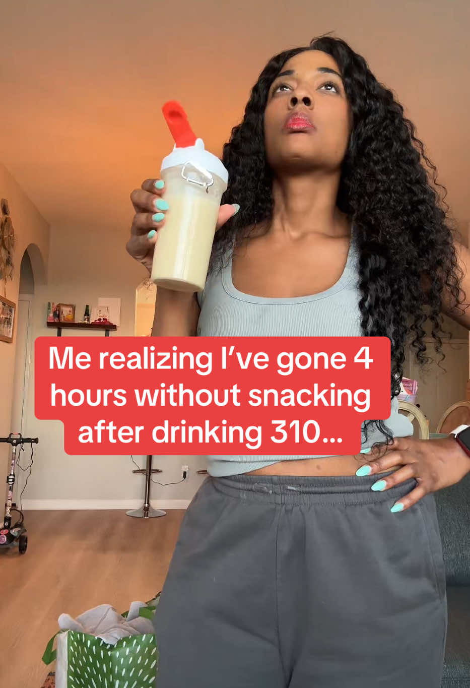 TikTok post by @melissa.jugc for 310 Nutrition. Caption reads: [...] realize your “just trying it out” @310....