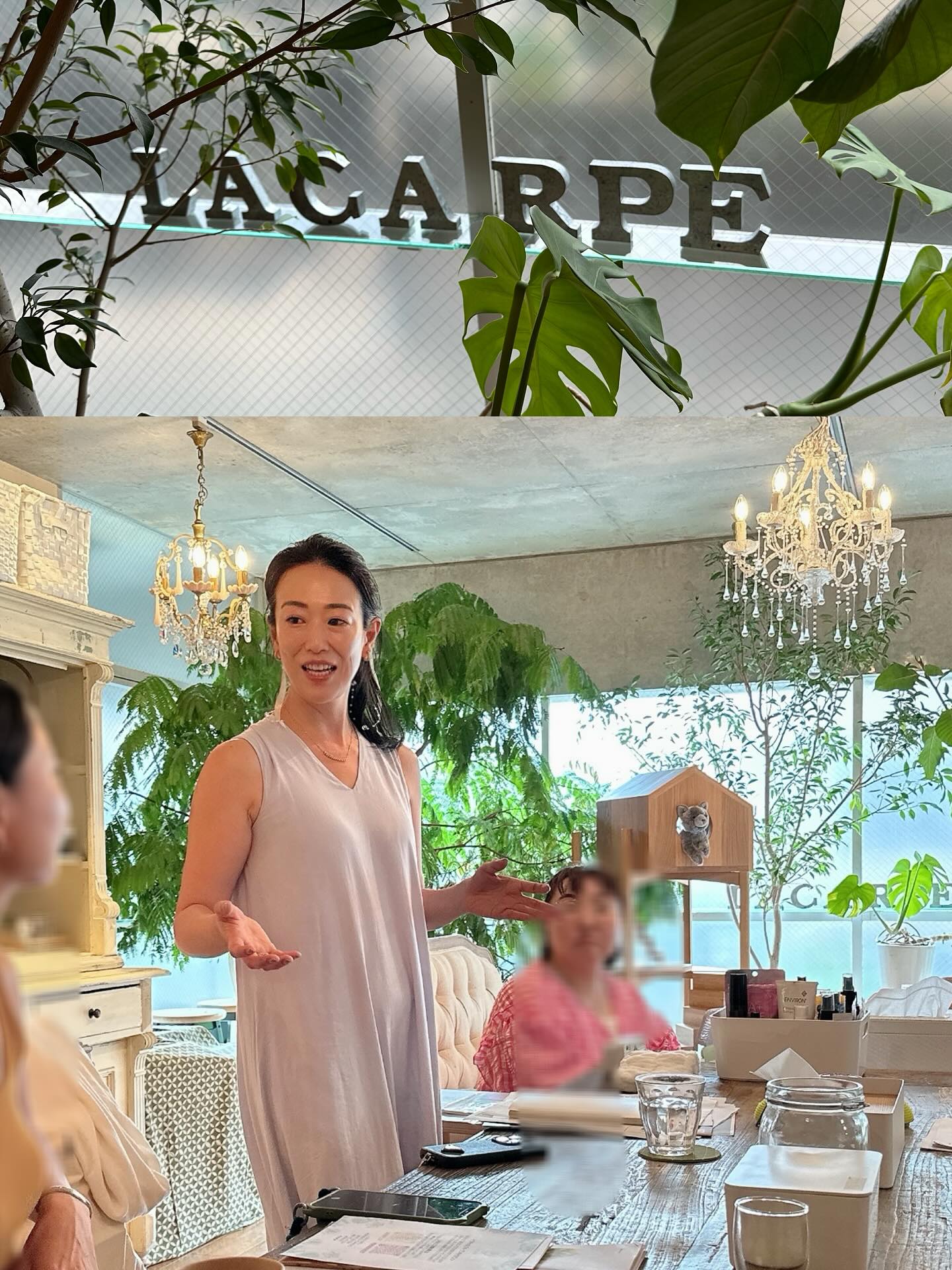 Instagram post by @yastin1013 for the product. Caption reads: “ラキャルプ選2025上半期ベストコスメ！....