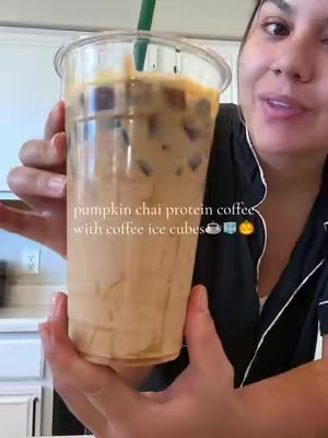 TikTok post by @coffeebai for Caffeine, Candles & Chaos. Caption reads: YUM @Caffeine, Candles & Chaos #proffee....