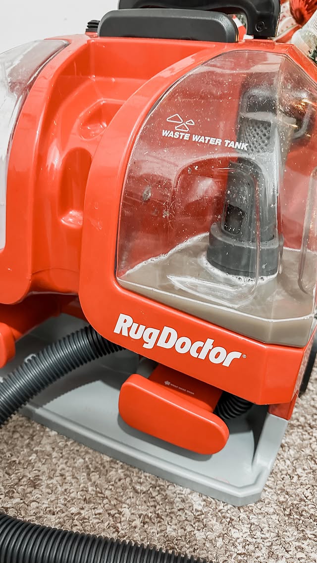 Instagram post by @dream1ncolour for Rug Doctor. Caption reads: [...] than a spring clean? I have been using....