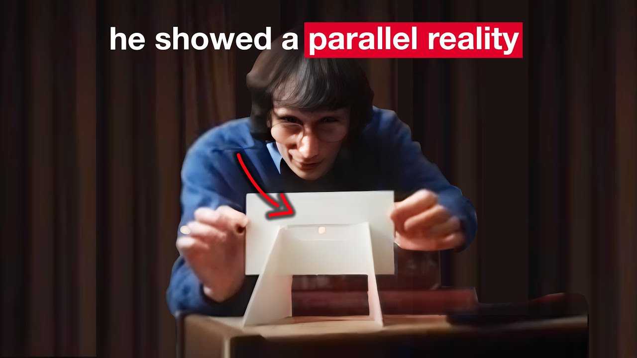 YouTube post by @BeInspiredChannel for Magic Mind. Caption reads: He Glitched Reality on Live TV… and a Parallel....