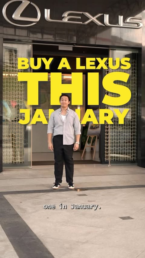 Instagram post by @nadzthenadz for Lexus. Caption reads: Don’t you just hate it when @lexusbrunei gives you....