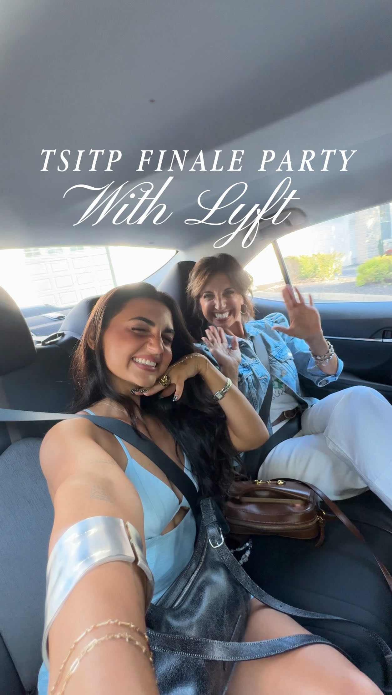 Instagram post by @abbidicenso for Lyft. Caption reads: can’t believe this night was real 😭 i will....